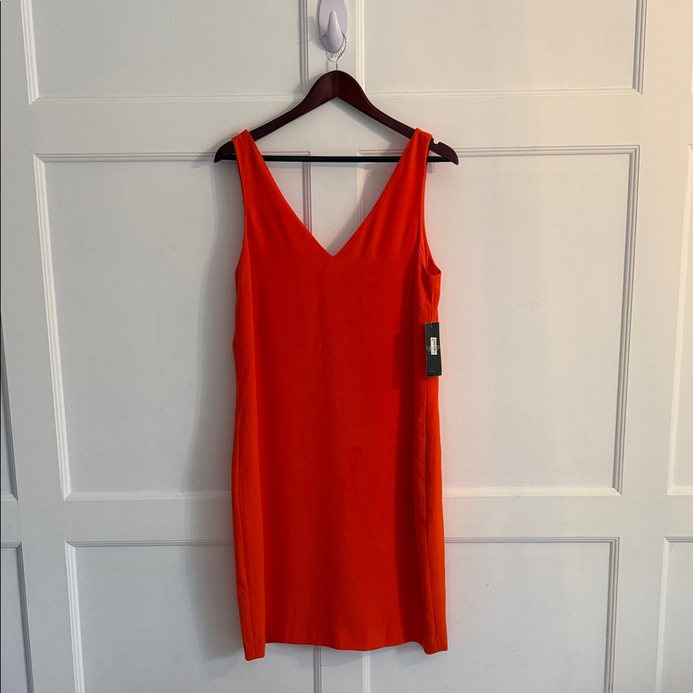Lauren Ralph Lauren Orange Dress